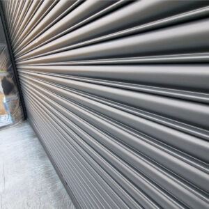 Commercial Shutter Doors Spraying image